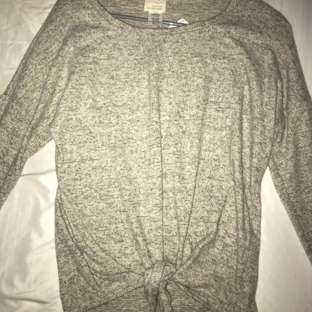 Gray Sweater